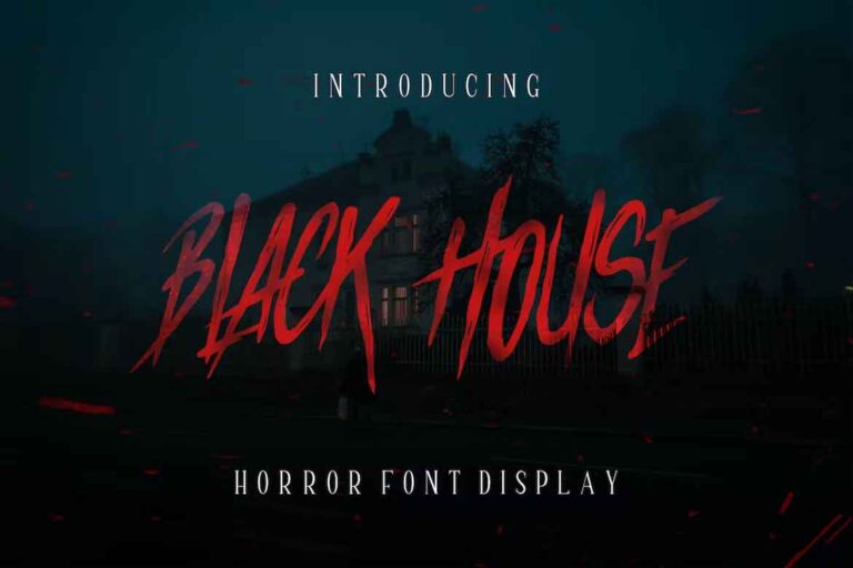 Black House Font