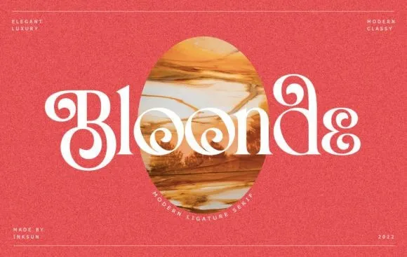 Bloonde Font