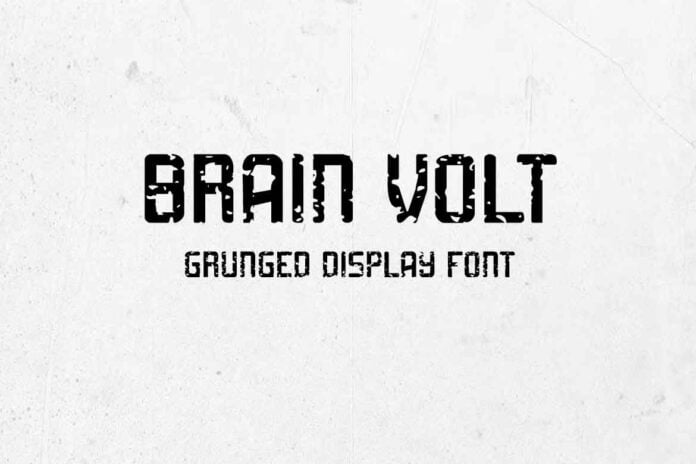 Brain Volt Font