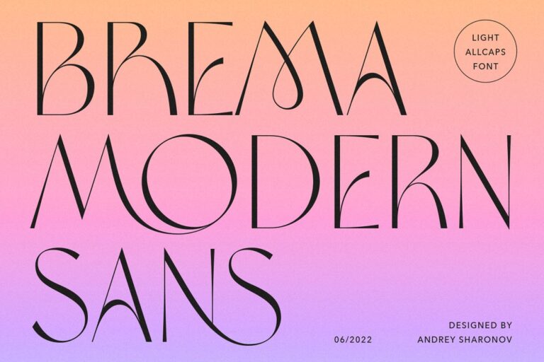 Brema Modern Sans
