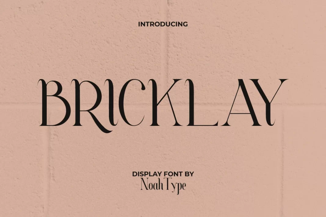 Bricklay Font