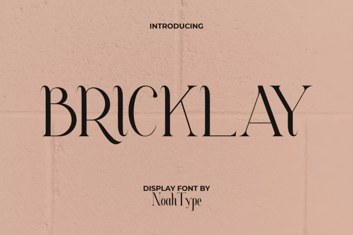 Bricklay Font