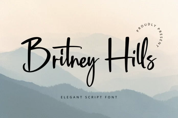 Britney Hills Font