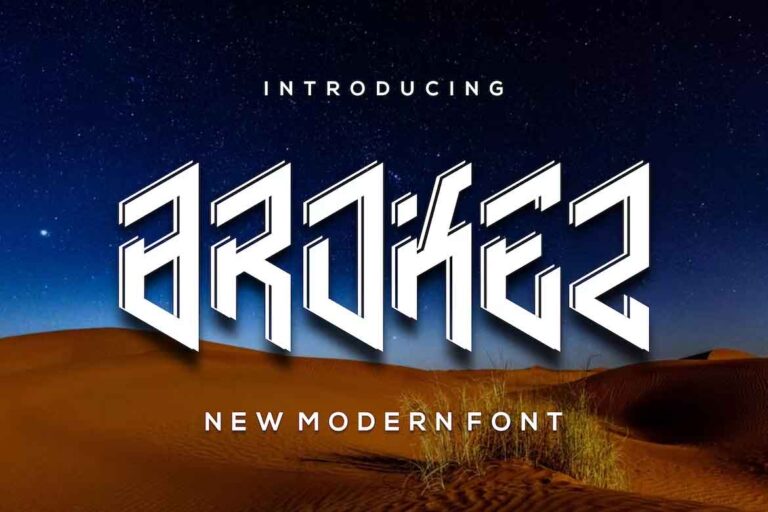 Brokez Font