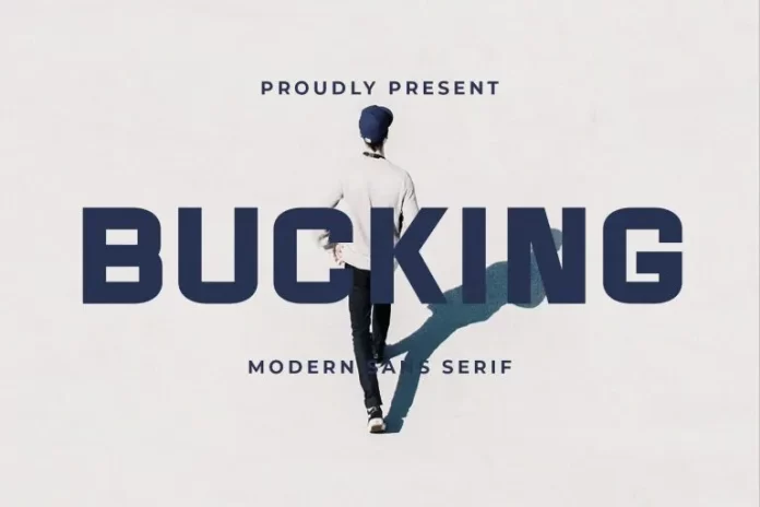 Bucking Font