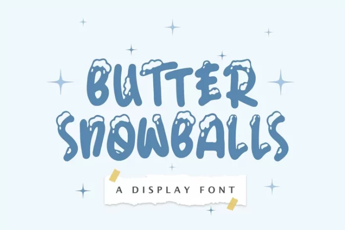 Butter Snowballs Font