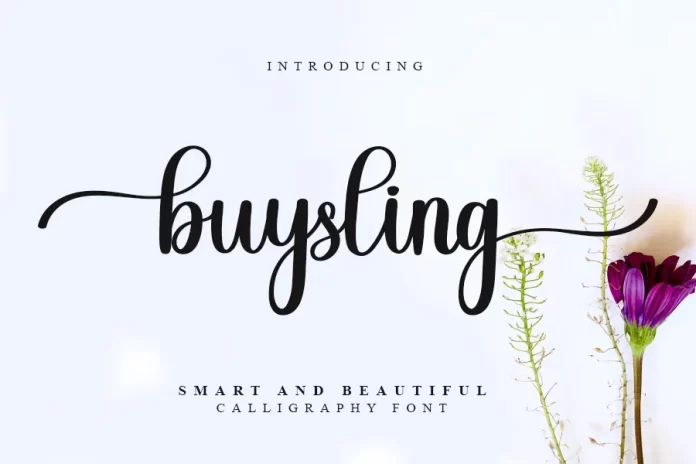 Buysling Font