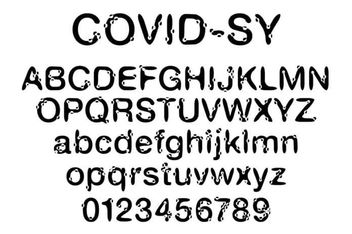 COVID-SY Font