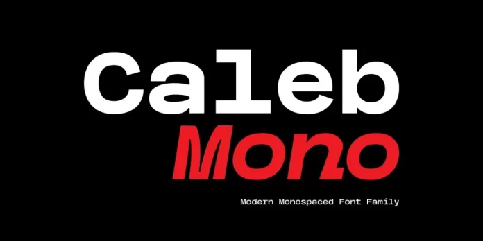 Caleb Mono Font Family