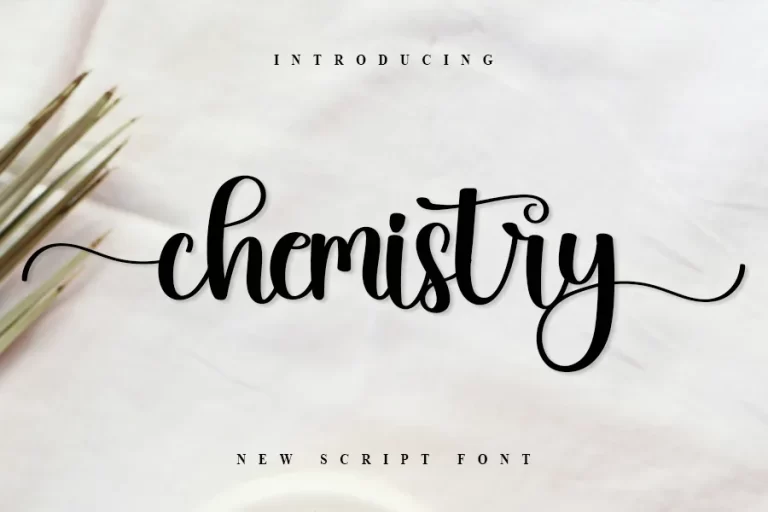 Chemistry Typeface