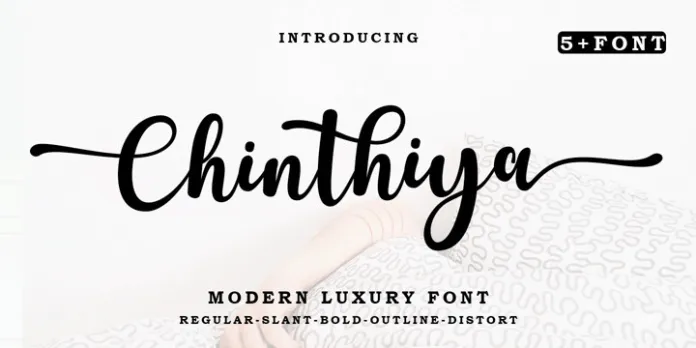 Chinthiya Script Font Family