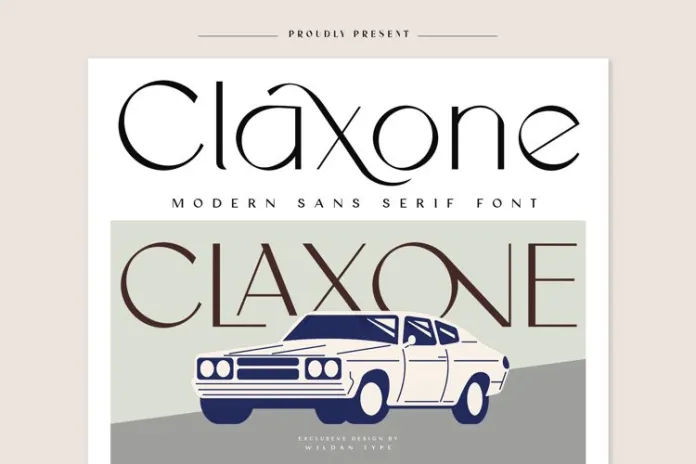 Claxone Font Family