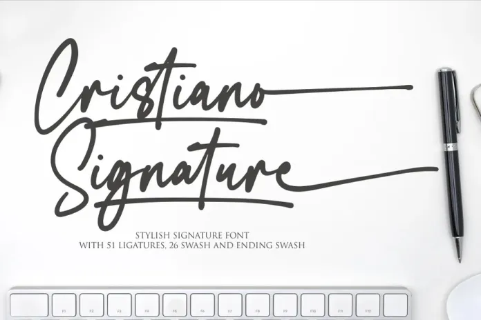 Cristiano Signature Font