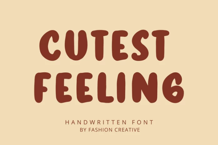 Cutest Feeling Font