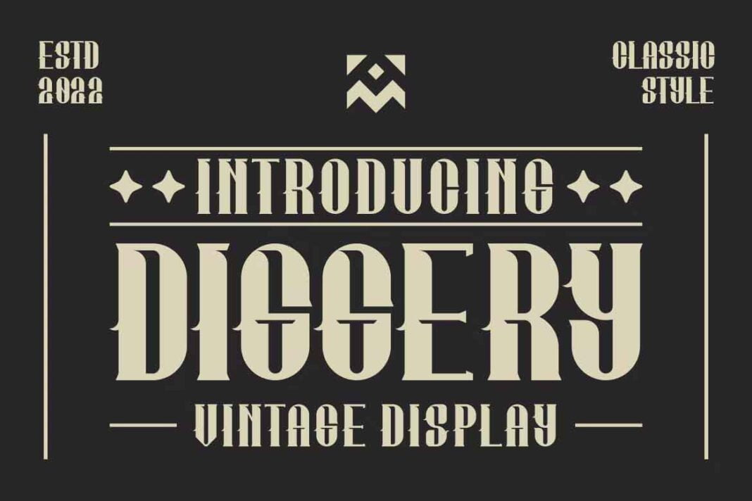 DIGGERY Font