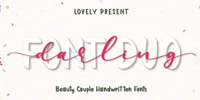 Darling Duo Font