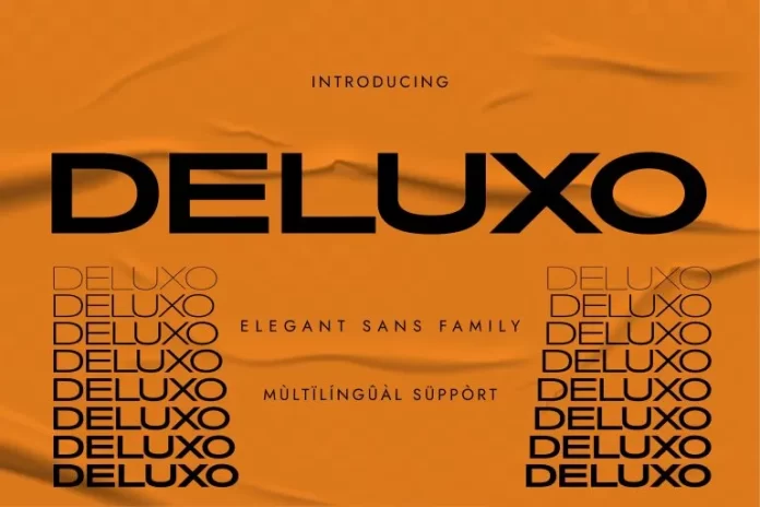 Deluxo Font