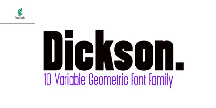 Dickson Font Family