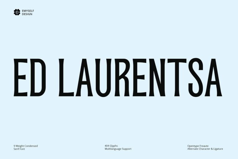 ED Laurentsa Font Family