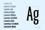 ED Laurentsa Font Family