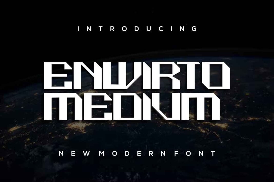 Enwirto Medium Font