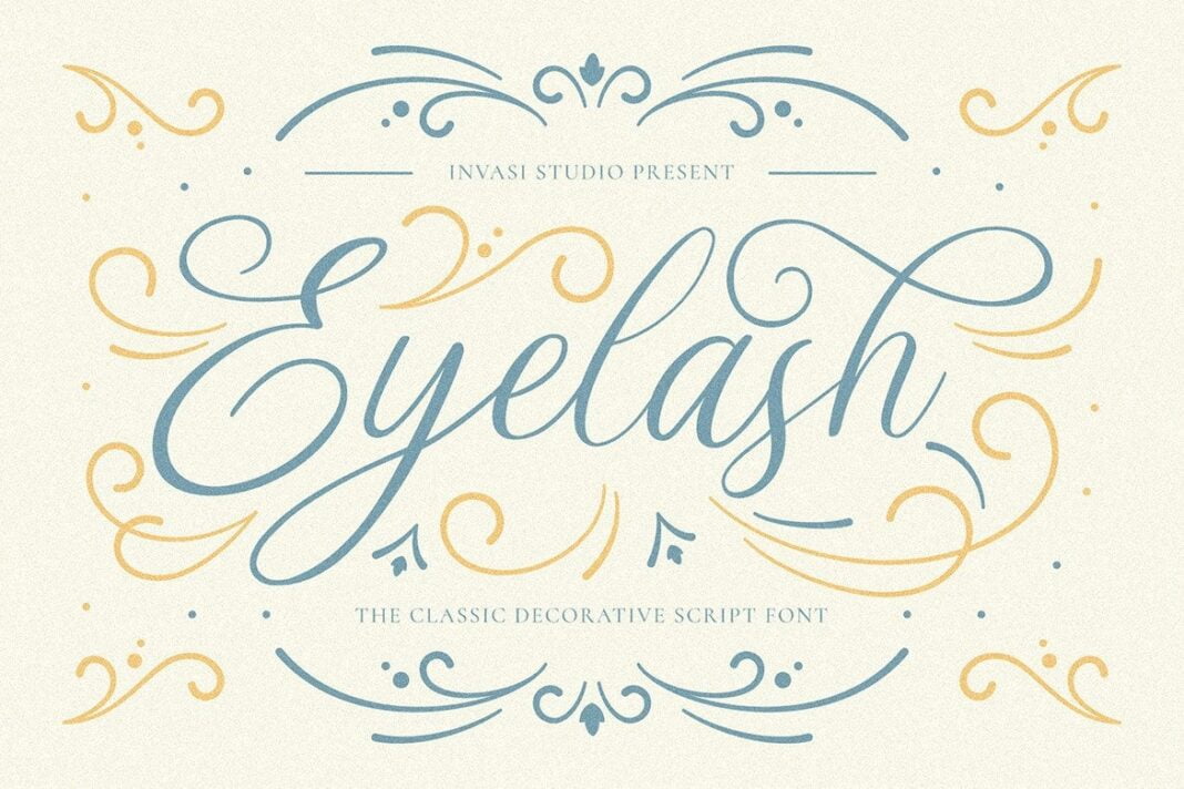 Eyelash Font