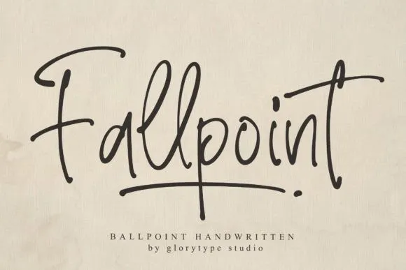 Fallpoint Font