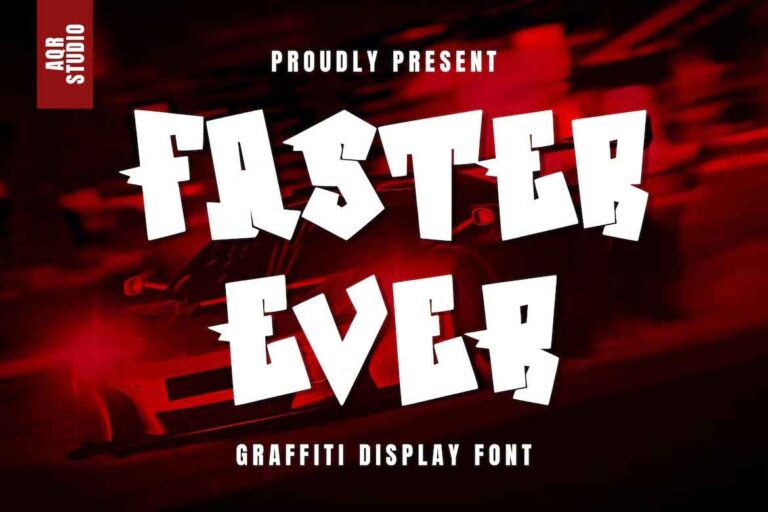 Faster Ever Font