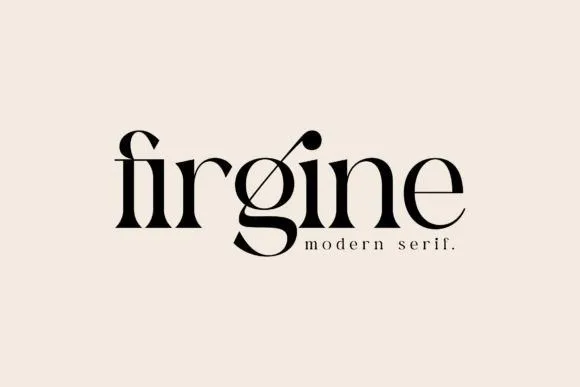 Firgine Font Family