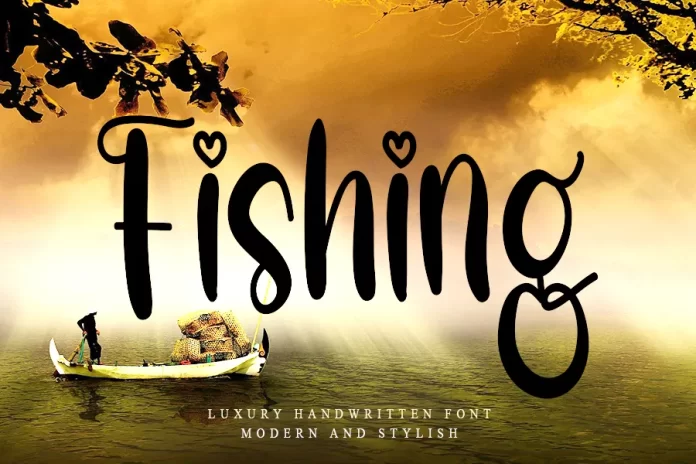 Fishing Typeface