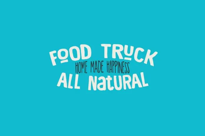 Food Truck Font