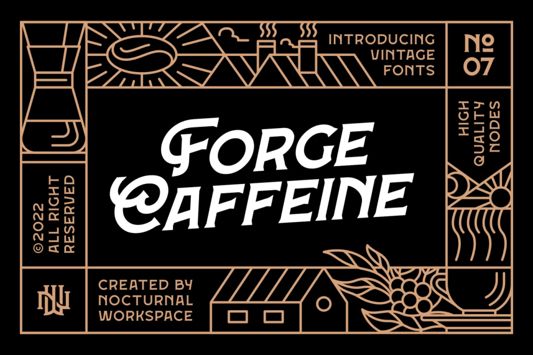 Forge Caffein Font