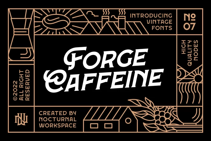 Forge Caffein Font