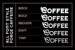 Forge Caffein Font