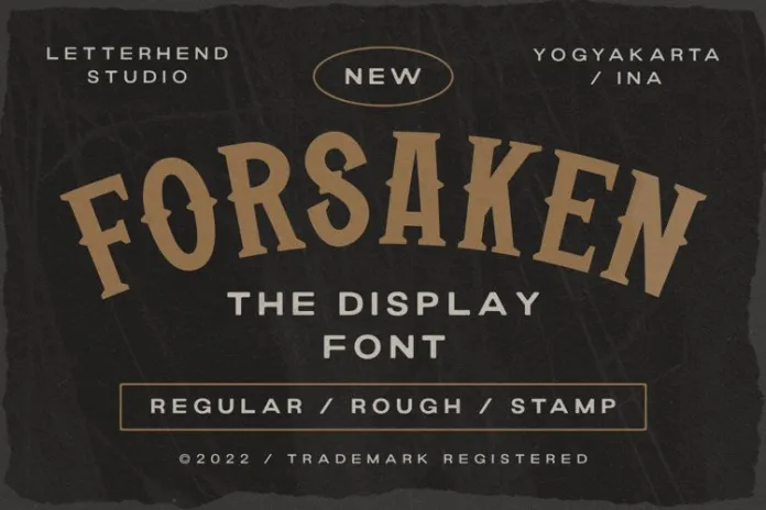 Forsaken Font