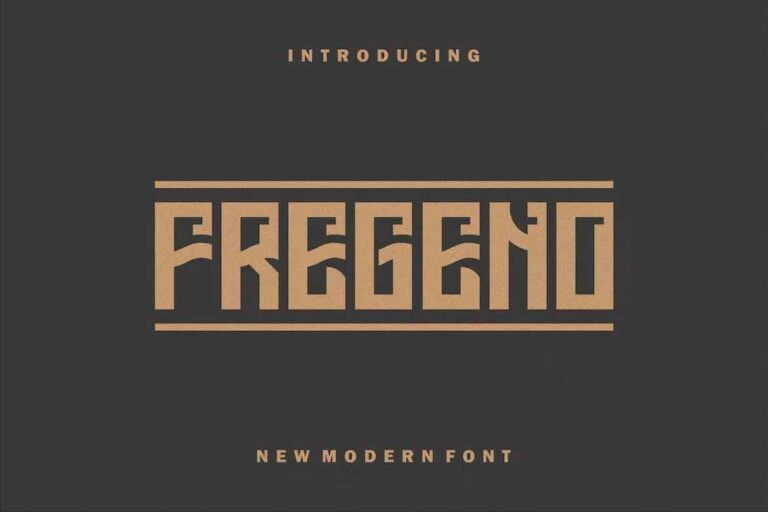 Fregeno Font