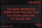 Galaktis Font