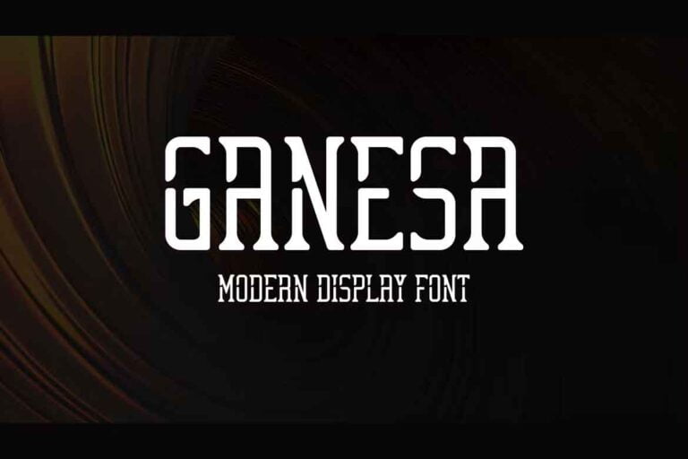 Ganesa Font