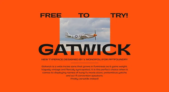 Gatwick Font