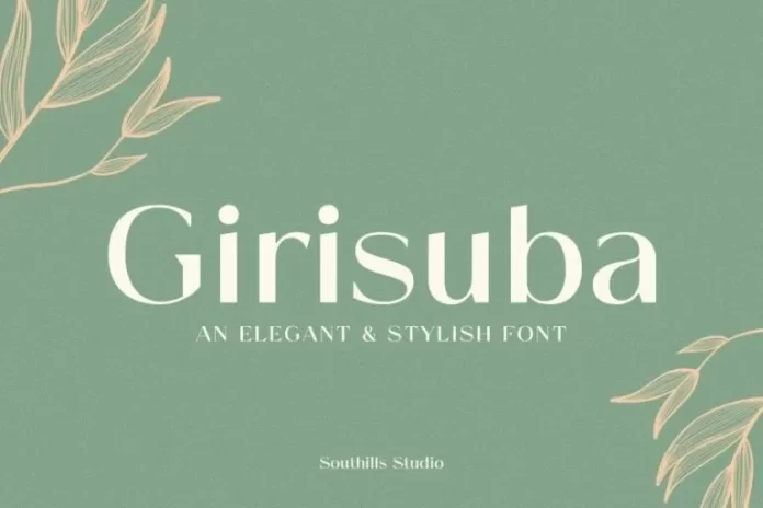 Girisuba Font