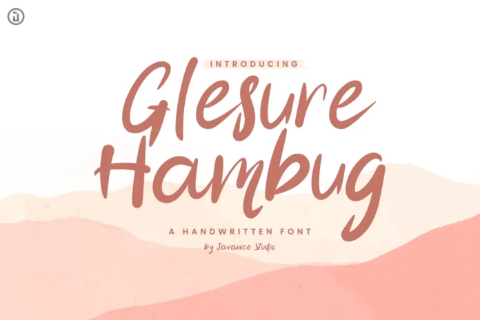 Glesure Hambug Font