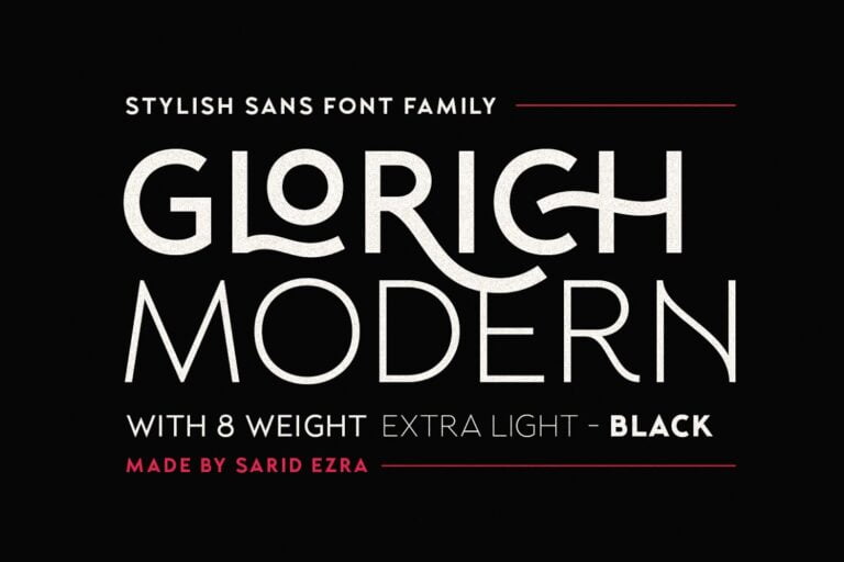 Glorich Font
