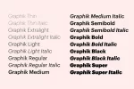 Graphik Font Family