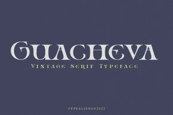 Guacheva Font