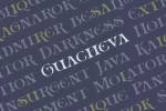 Guacheva Font