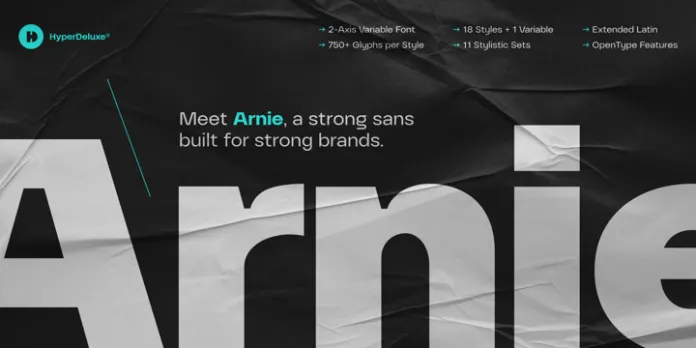 HD Arnie Font Family