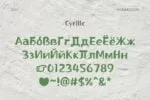 HU Green Tea Font