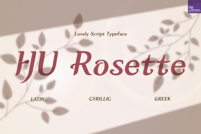 HU Rosette Font