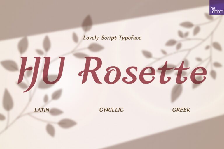 HU Rosette Font