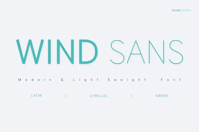 HU Wind Sans Font